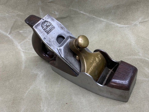 GOOD SPIERS INFILL SMOOTHER PLANE, MARPLES IRON - Boyshill Tools and Treen