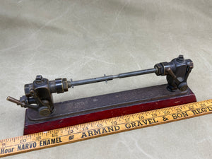 STEAM PUNK STEAM ENGINE DESK PIECE. VALVE SAFTY RELAY? - Boyshill Tools and Treen