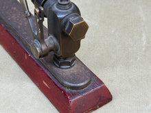 Load image into Gallery viewer, STEAM PUNK STEAM ENGINE DESK PIECE. VALVE SAFTY RELAY? - Boyshill Tools and Treen