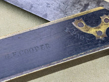 Load image into Gallery viewer, NICE QUALITY EBONY MITRE SQUARE, HOOK - Boyshill Tools and Treen