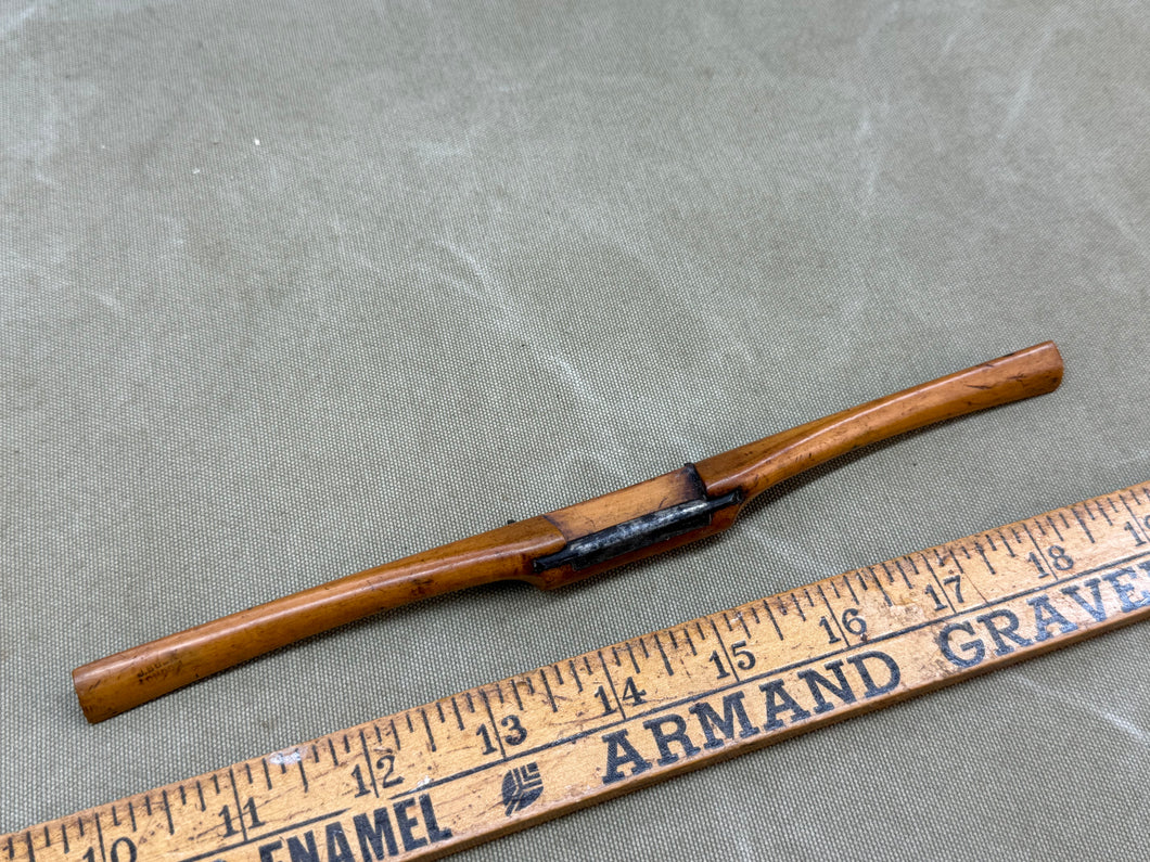 ELEGANT BOXWOOD SPOKESHAVE BY J BUCK LONDON - Boyshill Tools and Treen