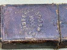 Load image into Gallery viewer, BRASS DOOR WEDGE AND BOX, T.R.HILL REG 1847 - Boyshill Tools and Treen