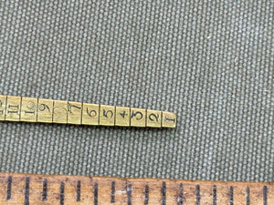 BRASS TAPER GUAGE BY FENN LONDON I DON'T KNOW WHAT IT IS FOR - Boyshill Tools and Treen