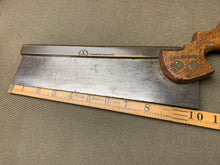 Load image into Gallery viewer, NICE CLEAN 10&quot; BRASS BACK SAW BY SPEAR &amp; JACKSON - Boyshill Tools and Treen