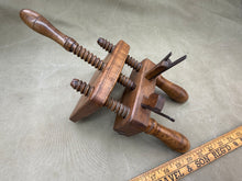 Load image into Gallery viewer, COOPERS FRUITWOOD COMPASSED SCREWSTEM PLOUGH PLANE DATED 1836 - Boyshill Tools and Treen