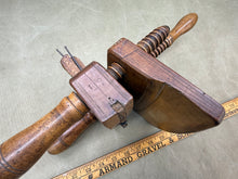 Load image into Gallery viewer, COOPERS FRUITWOOD COMPASSED SCREWSTEM PLOUGH PLANE DATED 1836 - Boyshill Tools and Treen