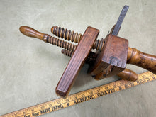 Load image into Gallery viewer, COOPERS FRUITWOOD COMPASSED SCREWSTEM PLOUGH PLANE DATED 1836 - Boyshill Tools and Treen