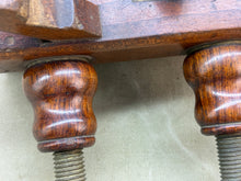 Load image into Gallery viewer, BRASS STEM PLOUGH PLANE WITH COCOBOLO NUTS BY GREENSLADE - Boyshill Tools and Treen