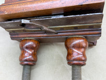 Load image into Gallery viewer, BRASS STEM PLOUGH PLANE WITH COCOBOLO NUTS BY GREENSLADE - Boyshill Tools and Treen