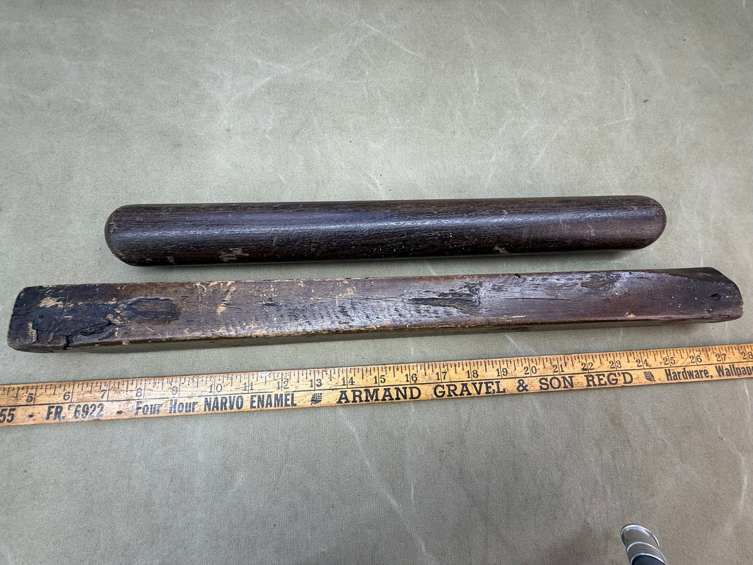 MYSTERY TREEN LIGNUM VITAE ROLLER? PILLS? - Boyshill Tools and Treen