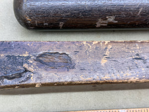 MYSTERY TREEN LIGNUM VITAE ROLLER? PILLS? - Boyshill Tools and Treen