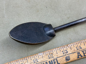 ANTIQUE BRONZE MILLINERS HATTERS EGG / IRON - Boyshill Tools and Treen