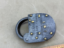 Load image into Gallery viewer, VERY RARE PADLOCK MADE FOR BARGES ON THE THAMES - Boyshill Tools and Treen