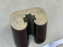 Load image into Gallery viewer, ANTIQUE MAHOGANY BRASS FACED ROUTER - Boyshill Tools and Treen