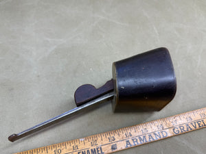 ANTIQUE MAHOGANY BRASS FACED ROUTER - Boyshill Tools and Treen