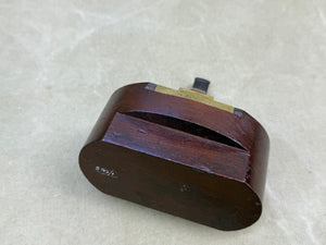MAHOGANY AND BRASS HAMMER TYPE SAW SET - Boyshill Tools and Treen