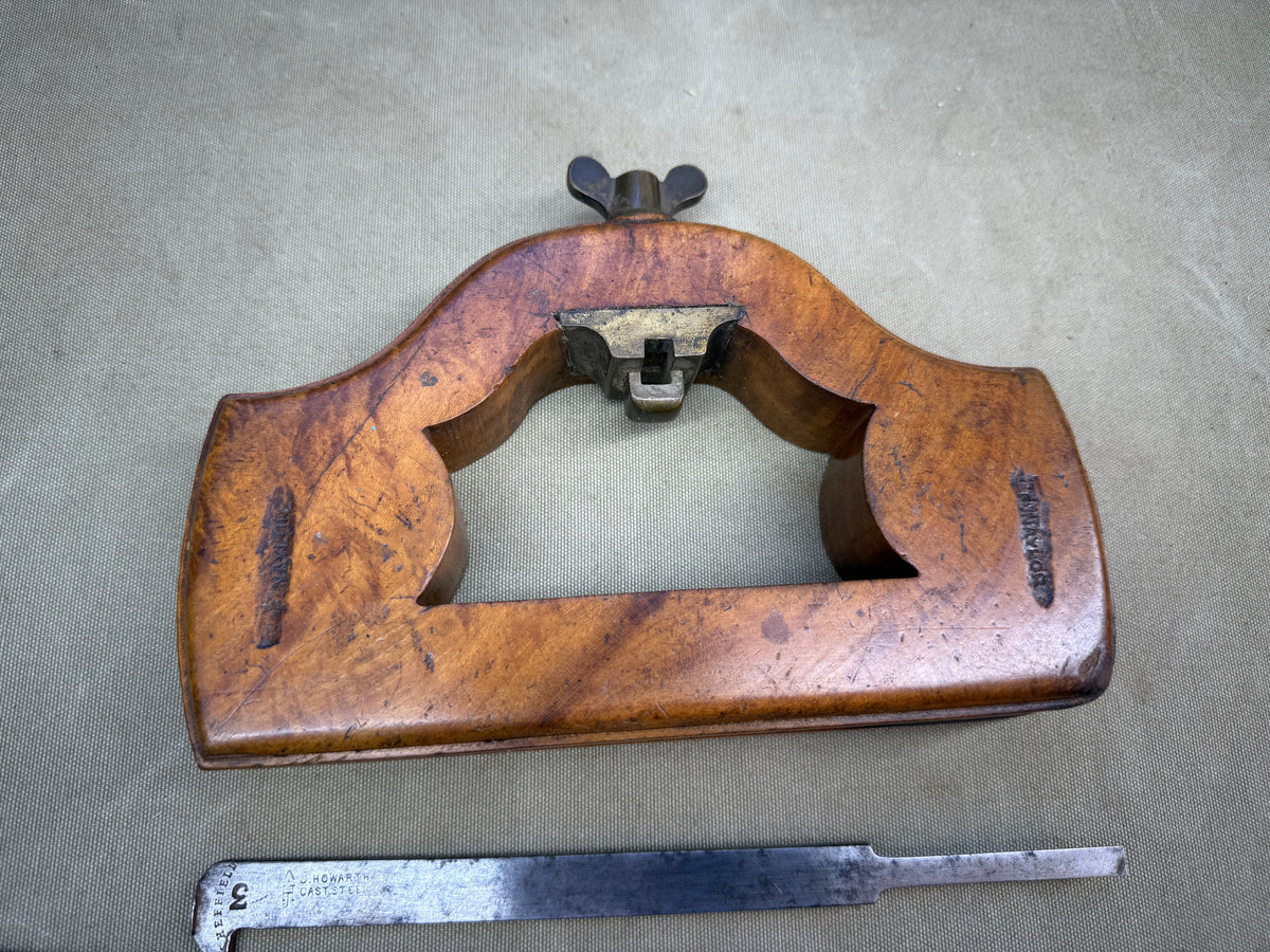 BRASS MOUNTED OWT ROUTER (WALNUT?) – Boyshill Tools and Treen