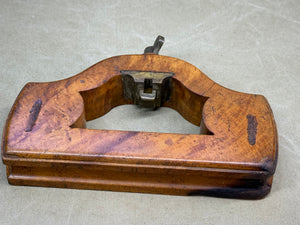 BRASS MOUNTED OWT ROUTER (WALNUT?) - Boyshill Tools and Treen