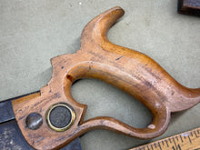Load image into Gallery viewer, 8 INCH HENRY DISSTON DOVETAIL SAW WITH NICE CASE - Boyshill Tools and Treen