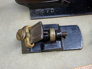 STANLEY USA ROSEWOOD 72 1/2 CHAMFER PLANE WITH BEADING ATTACHMENT - Boyshill Tools and Treen
