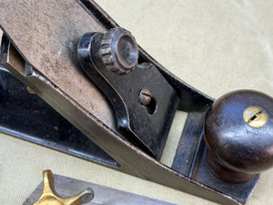 STANLEY USA ROSEWOOD 72 1/2 CHAMFER PLANE WITH BEADING ATTACHMENT - Boyshill Tools and Treen