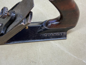 STANLEY USA ROSEWOOD 72 1/2 CHAMFER PLANE WITH BEADING ATTACHMENT - Boyshill Tools and Treen