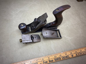 STANLEY USA ROSEWOOD 72 1/2 CHAMFER PLANE WITH BEADING ATTACHMENT - Boyshill Tools and Treen