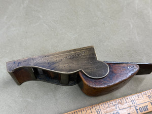 ROSEWOOD , GUNMETAL INFIL PLANE - Boyshill Tools and Treen