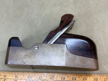 Load image into Gallery viewer, EXCEPTIONALLY FINE ROSEWOOD INFILL SMOOTHING PLANE BY HOLLAND LONDON NO 782. UNTOUCHED FOR 70YEARS AS FOUND. - Boyshill Tools and Treen