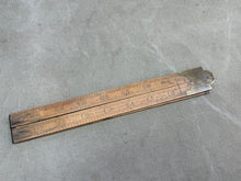Load image into Gallery viewer, EARLY BOXWOOD FOLDING ARCHITECTS RULE BY PRESTON - Boyshill Tools and Treen