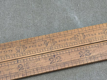Load image into Gallery viewer, EARLY BOXWOOD FOLDING ARCHITECTS RULE BY PRESTON - Boyshill Tools and Treen