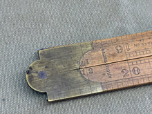Load image into Gallery viewer, EARLY BOXWOOD FOLDING ARCHITECTS RULE BY PRESTON - Boyshill Tools and Treen