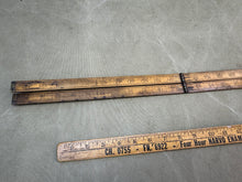Load image into Gallery viewer, RARE 3FT BOXWOOD FOLDING RULE NO 3275 BY PRESTON - Boyshill Tools and Treen
