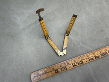 Load image into Gallery viewer, VERY RARE 12&quot; RABONE NO1211 4 FOLD CALIPER RULE - Boyshill Tools and Treen