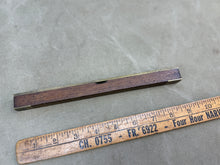 Load image into Gallery viewer, E PRESTON EARLY TEAK? LEVEL WITH SLIDING BRASS COVERS - Boyshill Tools and Treen