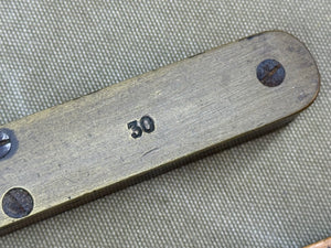 VINTAGE SPIRIT LEVEL BY J BUIST EDINBURGH - Boyshill Tools and Treen