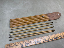 Load image into Gallery viewer, SET OF EXISE SPILE RODS IN LEATHER CASE, NO NAME. - Boyshill Tools and Treen