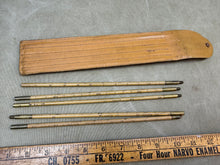 Load image into Gallery viewer, SET OF EXISE SPILE RODS IN LEATHER CASE, NO NAME. - Boyshill Tools and Treen