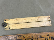 Load image into Gallery viewer, IVORY SECTOR RULE BY SMITH ROYAL EXCHANGE. (damage, see photo). 7257 - Boyshill Tools and Treen