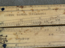 Load image into Gallery viewer, IVORY SECTOR RULE BY SMITH ROYAL EXCHANGE. (damage, see photo). 7257 - Boyshill Tools and Treen