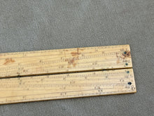 Load image into Gallery viewer, IVORY SECTOR RULE BY SMITH ROYAL EXCHANGE. (damage, see photo). 7257 - Boyshill Tools and Treen