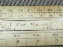 Load image into Gallery viewer, IVORY RULER J FOY BOLTON - Boyshill Tools and Treen
