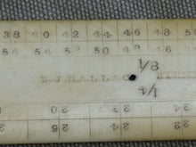Load image into Gallery viewer, IVORY RULER J FOY BOLTON - Boyshill Tools and Treen