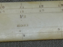 Load image into Gallery viewer, IVORY RULER J FOY BOLTON - Boyshill Tools and Treen