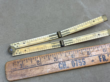 Load image into Gallery viewer, IVORY 4 FOLD 1 FOOT RULE BY E PRESTON (needs a couple of pins.). 7258 - Boyshill Tools and Treen
