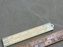 Load image into Gallery viewer, IVORY 4 FOLD 2 FOOT RULE BY E PRESTON (pins good). 7260 - Boyshill Tools and Treen