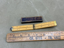 Load image into Gallery viewer, CASED BOXWOOD POCKET FOLDING RULE BY EDWARD PRESTON 7263 - Boyshill Tools and Treen