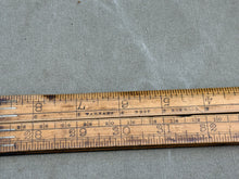 Load image into Gallery viewer, 2 FOOT BOXWOOD FOLDING RULE BY RABONE NO 1182. 7265 - Boyshill Tools and Treen