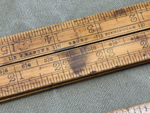 Load image into Gallery viewer, 2 FOOT BOXWOOD FOLDING RULE BY RABONE NO 1182. 7265 - Boyshill Tools and Treen