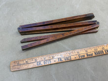 Load image into Gallery viewer, EARLY 6 FOLD 5 FOOT DIPPING ROD BY LOFTUS 146 OXFORD STREET LONDON. 7266 - Boyshill Tools and Treen
